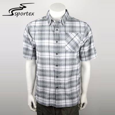 China Camisas pesqueras expresadas para hombre amistosas de Eco, camisas de manga corta cabidas para hombre XS - 2XL en venta