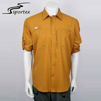 China Premium Quality Custom Outdoor Shirts 100% Cotton Eco Friendly Materials for sale