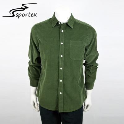 China Custom Plain Colors Mens Casual Button Down Shirts Light Weight Anti Bacterial for sale