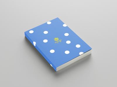 Cina Art Paper Hardcover Lined Notebook blu con punteggiato 80 strati in vendita