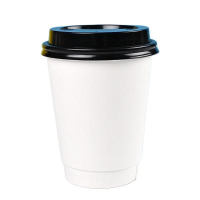 China Custom Disposable Disposable Paper Cups Insulation Double-Layer Paper Cups Coffee Cups Disposable Paper for sale