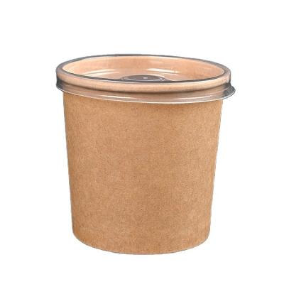 China Wholesale Disposable Disposable Soup Cup Wrapping Paper Bowl Wrapping Paper Soup Cup for sale