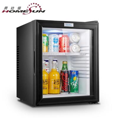 China Best Black Cool Glass Door THERMOELECTRIC Mini Fridge For Sale from BCG-32B for sale