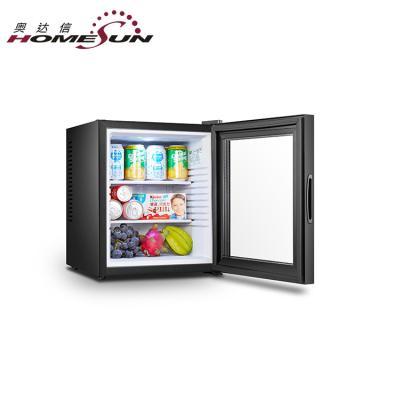 China Hotel room mini fridge no frost table top THERMOELECTRIC silent fridge for sale