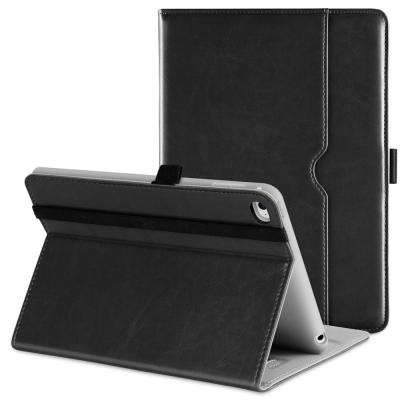 China Hot Selling Premium Leather Auto-Sleep Magnetic Function Stand Cover Folio Case With Multi Angle Viewing for sale