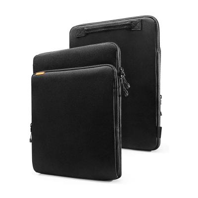 China Fashion Eco-friendly Soft Office Design Handbag Polyester Laptop Sleeves Casual Portable Computer Briefcase for sale