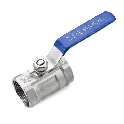 China 1 PC Thread General Commonly Used Stainless Steel Ball Valve for sale