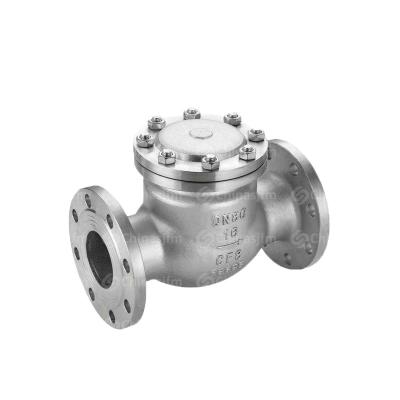 China Competitive Price General China Factory Casting Stainless Steel Swing Check Valve for sale