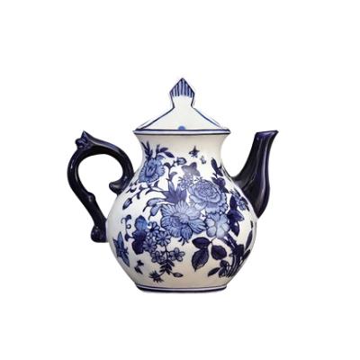 China Ceramic vases blue and white ceramic vase in Jingdezhen popular at hanging wall ware for sale