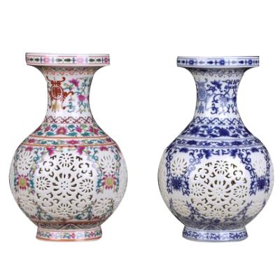 China Jingdezhen Modern Small Minimalist Cheap Chinese Style Wholesale Table Ceramic Vase for sale