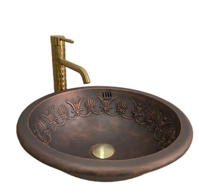 China China Manufacturer Modern Bathroom Basin Metal Art Basin Hand Wash Sink for sale