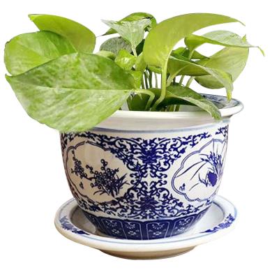 China Chinese style hand throwing ceramic planter pots for wholesale ceramic pot for sale