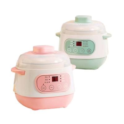 China Electric Special Purpose Pot Digital Slow Cooker Digital Timer Control Health And Safety Food Baby for sale