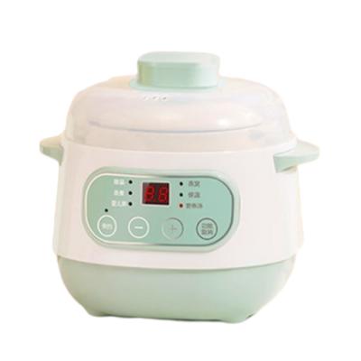 China Hot Sale Household Digital Timer Control Healthy Stew Cup Electric Pressure Mini Ceramic Slow Cooker for sale