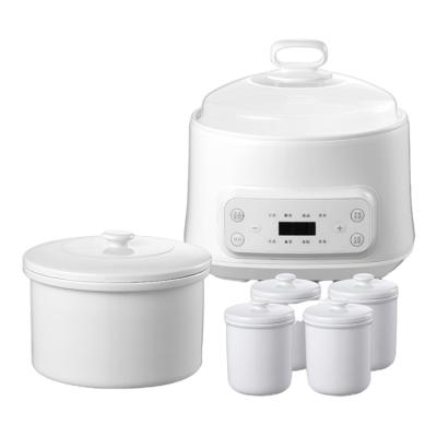 China Lid Material: Ceramic Outer Pot Material: New Type Plastic Household Mini Industrial Pressure Electric Slow Cooker For Baby for sale