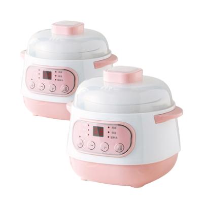 China Widely Used Multifunctional Industrial Slow Rice Cooker Digital Timer Control Electric Stew Cup 1l Stew Cup for sale