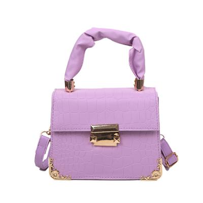 China Luxury Women's PU Shoulder Bags Vintage Fashion Women's Shoulder Bag Lady Handbag Leather Women Handbags Bags for sale