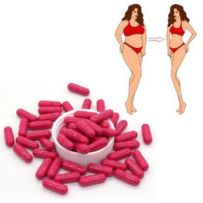 China Customized  GMP Certified Pink Herbal Weight Loss Pills 0.35g/Piece for sale