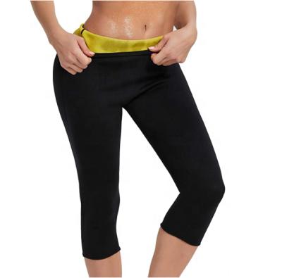 China Unisex Panties Neoprene High Waist Plus Control Shapewear Legging Plus Size Body Shaper Sauna Hot Sweat Capri Workout For Weight Loss for sale