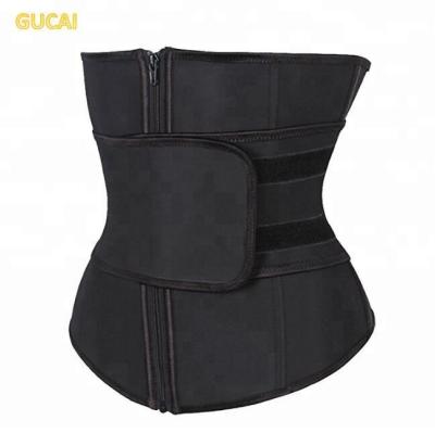 China Plus Size Neoprene Compression Waist Trainer Corset Abdominal Belt Cincher Underbust High Body Shaper Slimming Faja Sweat Burner Fat Belly for sale