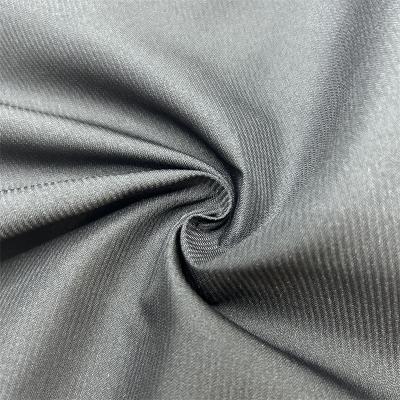 China 150D Low Stretch Recycled Polyester Twisted Twill Fabric With Vertical Stripes 150D*150D Dresses And Skirts en venta