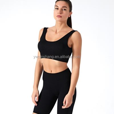 China Breathable Quick Dry Running Seamless Sports Bra Top Stitches Pants Fitness Shorts Suit Yoga Suit for sale