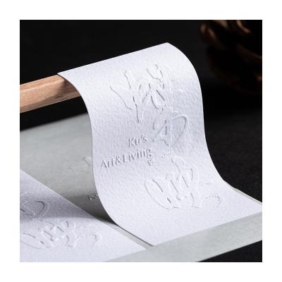 China Waterproof custom embossed matte management software sticker logo jewelry candle jar printing matte labels for sale