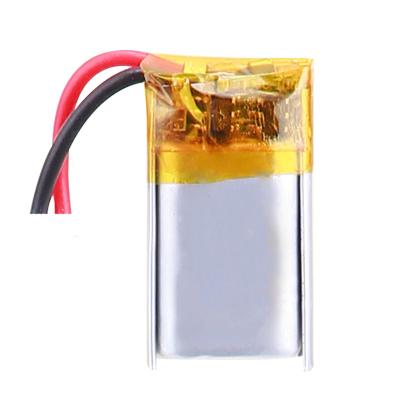 China Factory supply 501220 3.7V 100mah mini rechargeable lithium battery lipo polymer battery for electronic for sale