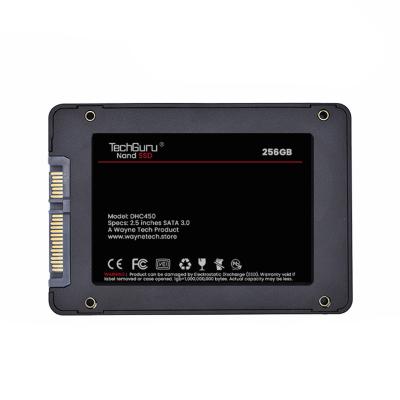 China Wholesale SSD SATA3.0 2.5 Inches Laptop 256gb Desktop Fast Read And Write SSD Solid State Drive for sale