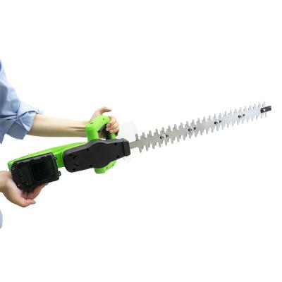 China Portable Electric Garden Tool Hedge Trimmer Hand Garden Tool Grass Cutter Trimmer 510mm Trimmer Blade Cordless Hedge Trimmer with Lithium Battery for sale