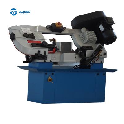 China Woodworking Mini Saw Machine Mini Horizontal Band Saw Machinery BS-712N Portable Small Swivel Metal Cut Sawing Machine for sale