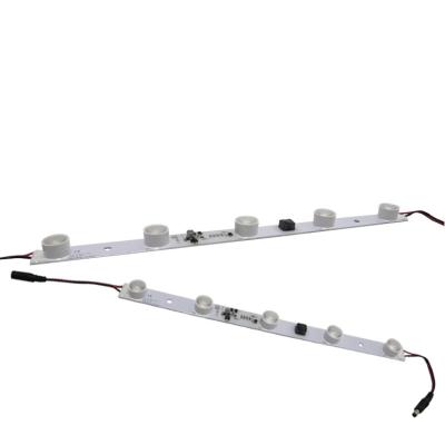 China High Voltage DC 24V 12W led strip with 5 leds for advertising lightbox 360x23.5x16mm for sale