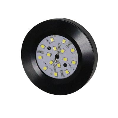 China DC12V Wall Mounted Black Housing 3W Dimmable Mini Mini Led Spots Pebble Light for sale