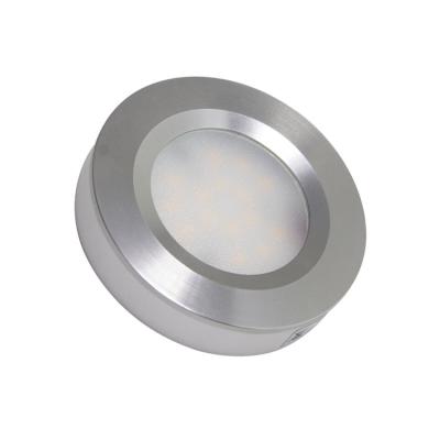 China 3W Wall Mounted Round Shape LED Dimmable Puck Led Light With Remote Control for sale