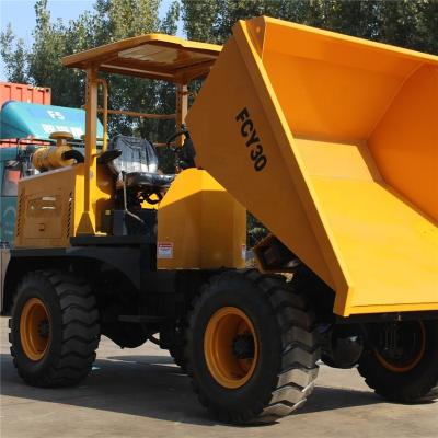 China new hot sale 3ton site dumper 3ton dumper truck , 4*4 mini dumper 4 - 6L for sale