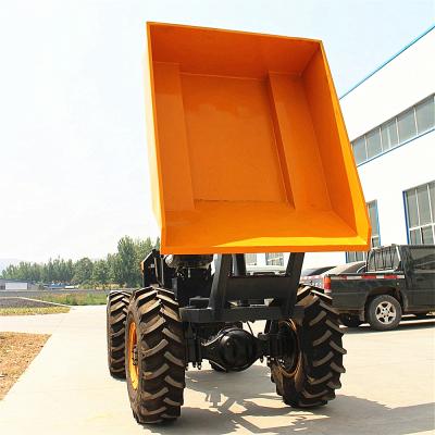 China Construction Material Shops 1Ton ZY100 4 Wheel Dumper China Mini Track Dumper Factory for sale