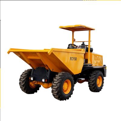 China FCY50 5 TON Self Powered Underground Mining Hotels Dump Truck Unloader for sale