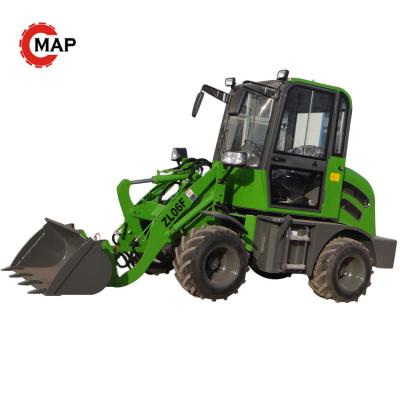 China Construction Material Shop ZL06F Mini Hydraulic Wheel Loader 4x4 Drive Type 0.6ton Small Wheel Loader For Sale With Ce For Sale for sale