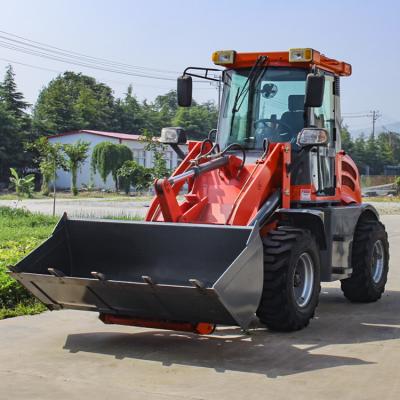 China Construction Material Shop Chinese Construction 1 Ton 2ton ZL10 Wheel Loader Machine Backhoe Loader For Sale for sale