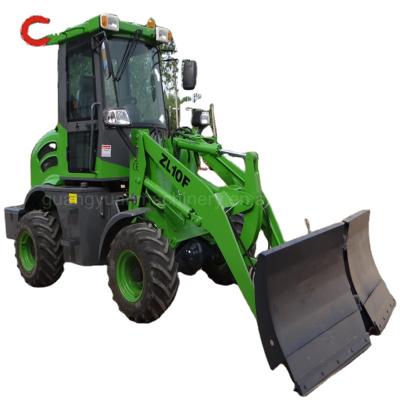 China Building Material Shops High Quality Sale ZL10F Small Wheel Loader Manufacturing 1000kg Loader With CEfor Sale for sale