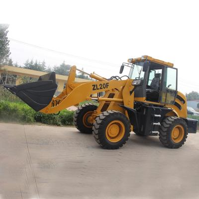 China Chinese Construction Material Stores Joystick Control Front End Loader Grapple ZL-20 for sale