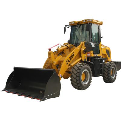 China 2.0ton Machinery Repair Shops Land Mobile Machine China Mini Wheel Loader ZL20F With CE for sale