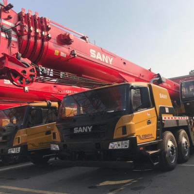 China TRUCK CRANE Brand New STC750S all terrian mobile crane 75 ton hydraulic truck crane for sale