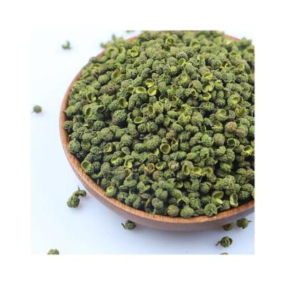 China Customized Dried Newcomer Spices Sichuan Peppercorn Sichuan Green Pepper for sale