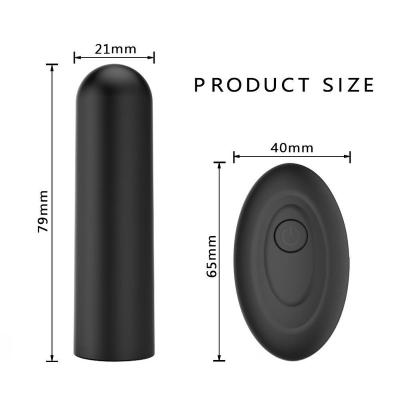 China Mini Lipstick Vibrator Vaginal Massage Dildos Sex Toys For Woman Wireless Remote Control Love USB Rechargeable Bullet Vibrator Waterproof Silicone with 10 Frequency for Woman and Couple for sale