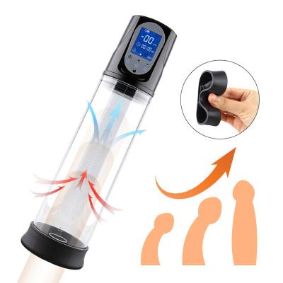 China Penis Extender Automatic Penis Enlarger Pump Rechargeable Penis Extender Electric Vacuum Cock Pump Penile Exercise Masturbator Sex Toy for Men for sale