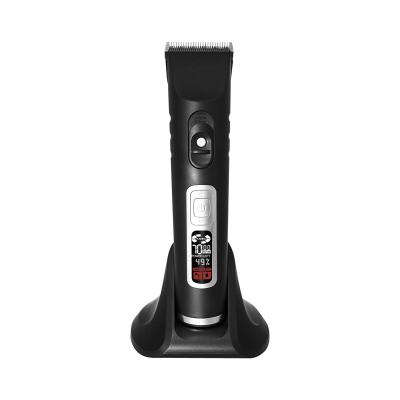 China GB-A10s Wireless LCD Display Rechargeable Ceramic Cord and Blade Hair Trimmer for sale