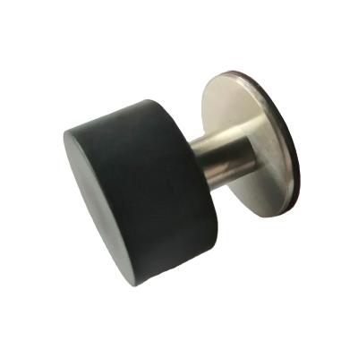 China Modern Door Stopper With VHB Sticker Stainless Steel 304 Rubber Door Stopper for sale