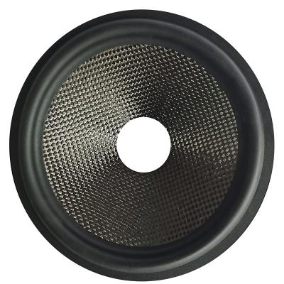 China Factory hot sale 5 inch fiberglass woofer reinforced cone fiber plastic paper cone suitable for car Subwoofer speaker audio parts for sale