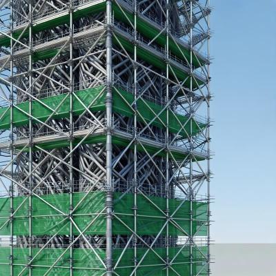 China Flexible Iron Skeleton Steel Structure Tower For Easy Assembly And Disassembly for sale